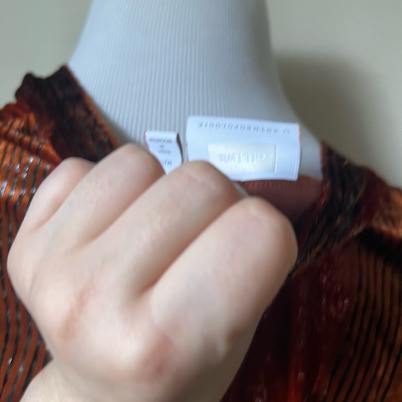 Anthropologie ett:twa Longline Velvet Kimono Jacket, size M/L - Picture 6 of 6